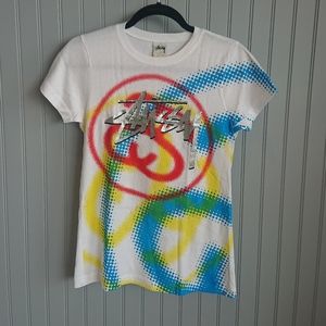 NWOT Stussy Printed Tee